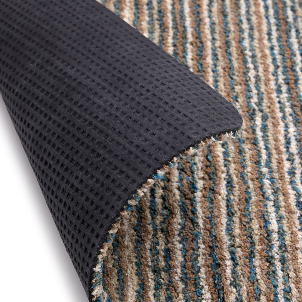 Hug Rug deurmat, 50x75 - zandkleurige strepen - Afbeelding 4