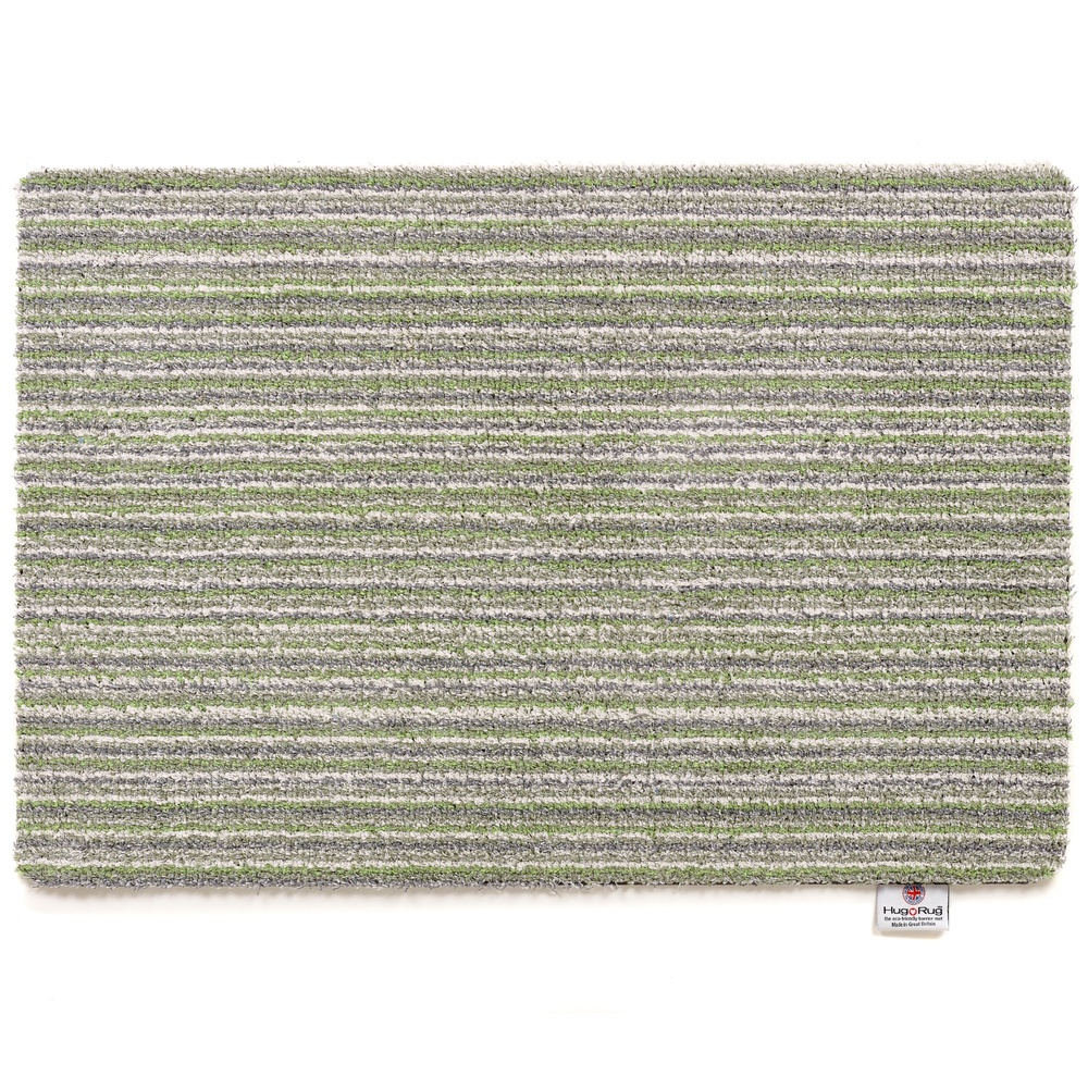Hug Rug doormat, 50x75 - Green stripes
