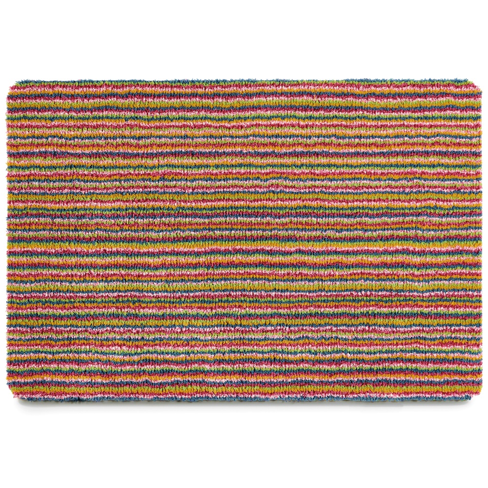 Hug Rug doormat, 50x75 - Coloured stripes