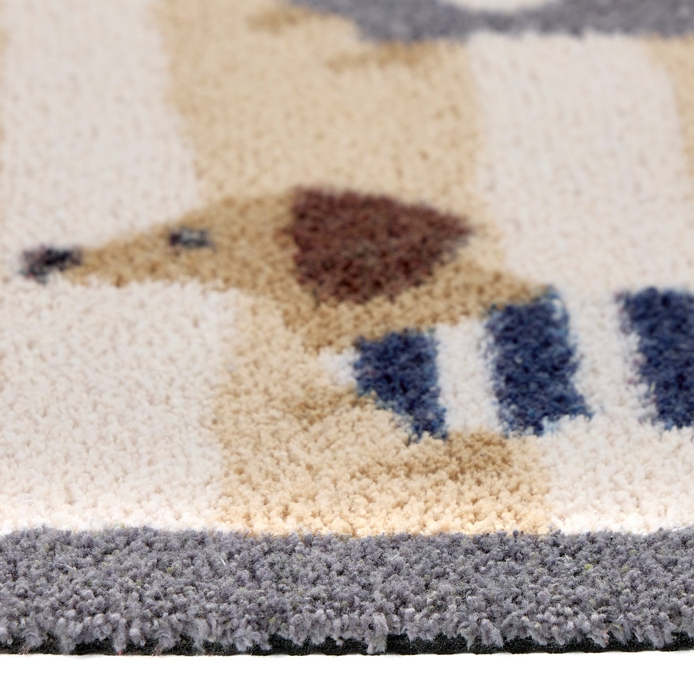 Hug Rug øko dørmåtte, 65x85 - Gravhunde - Billede 3