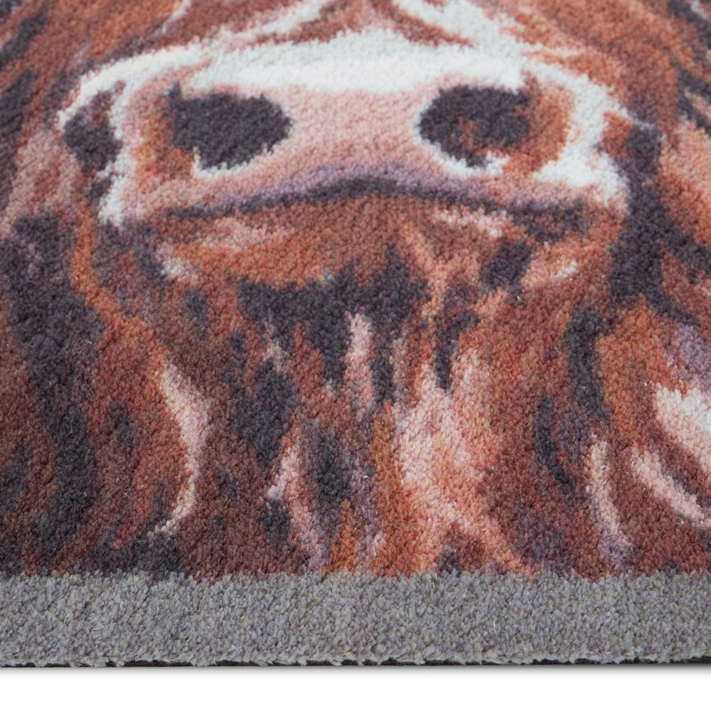 Hug Rug øko dørmåtte, 65x85 - Højlandsko - Billede 3