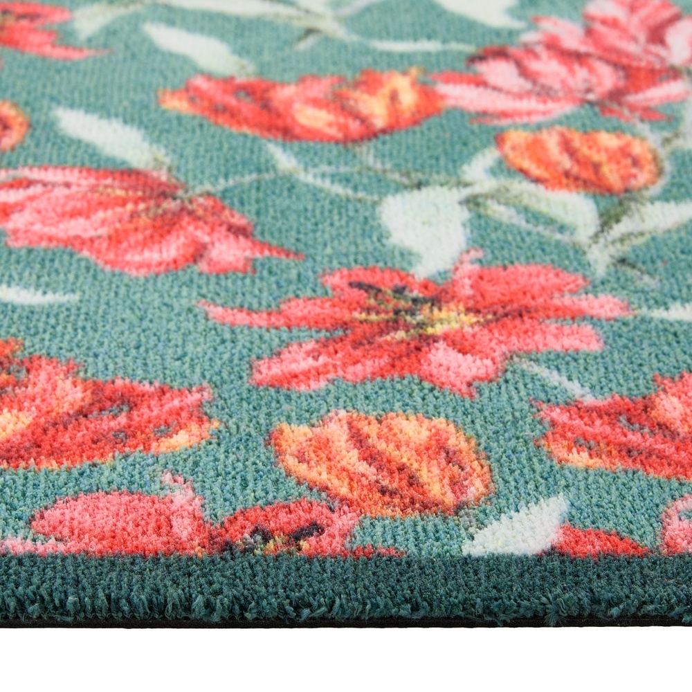 Hug Rug eko dörrmatta, 65x85 - Dansande tulpaner - Bild 3