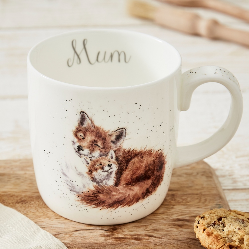 Wrendale Becher - Für Mama mit Fuchs, 40 cl