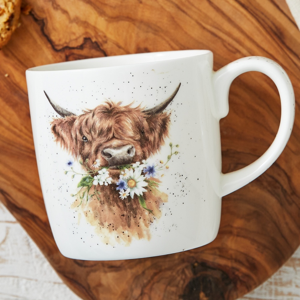 Wrendale mug - Thanks from the cow, 40 cl