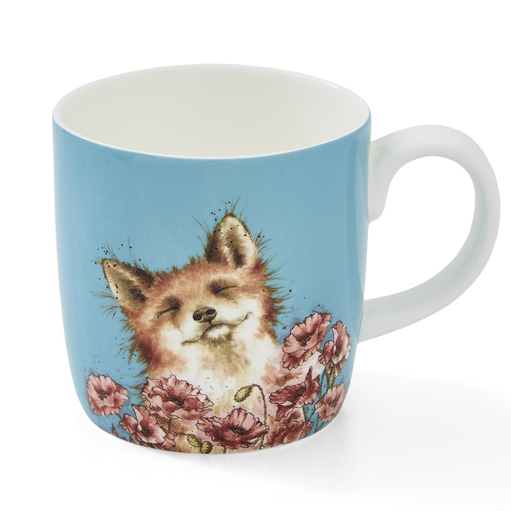 Wrendale Becher - Der Fuchs im Mohnfeld, 40 cl - Bild 2