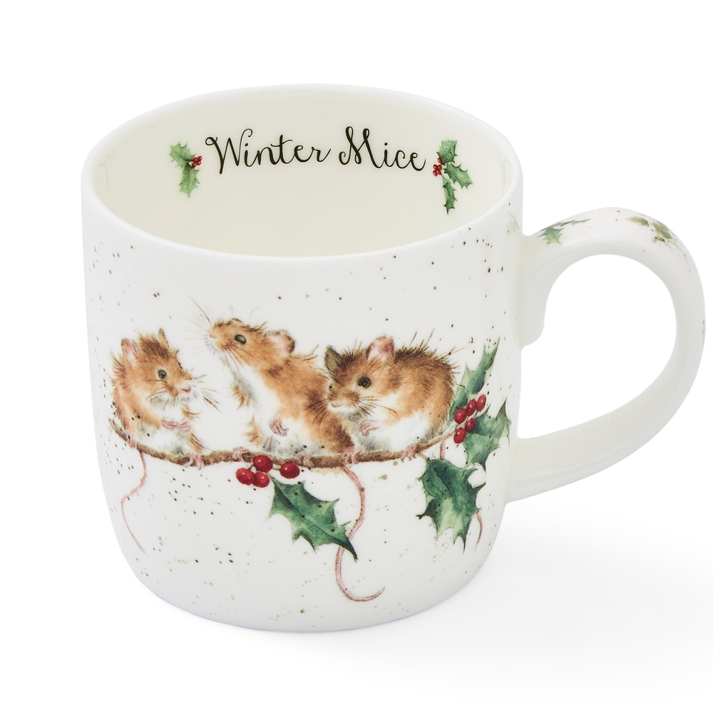 Wrendale mug - Winter Mouse