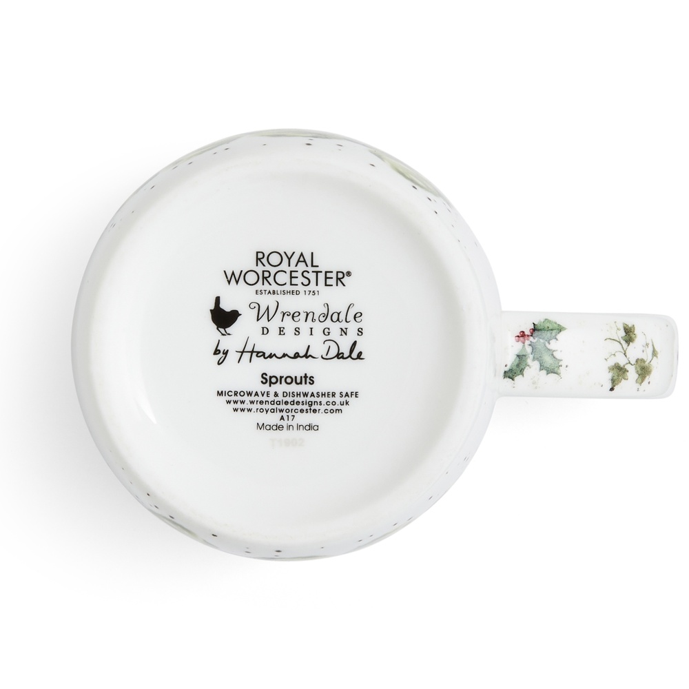 Wrendale Becher - Meerschweinchen mit Rosenkohl - Bild 6
