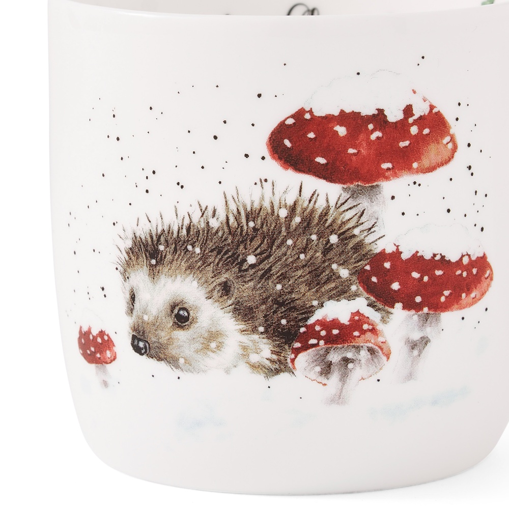 Wrendale mok - Egel thuis met Kerst - Afbeelding 5