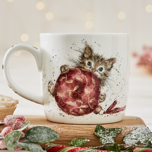 Wrendale mug - A Purring Christmas