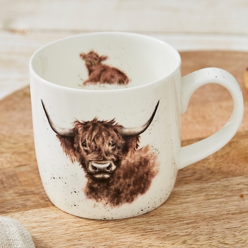 Wrendale mug - Highland cow