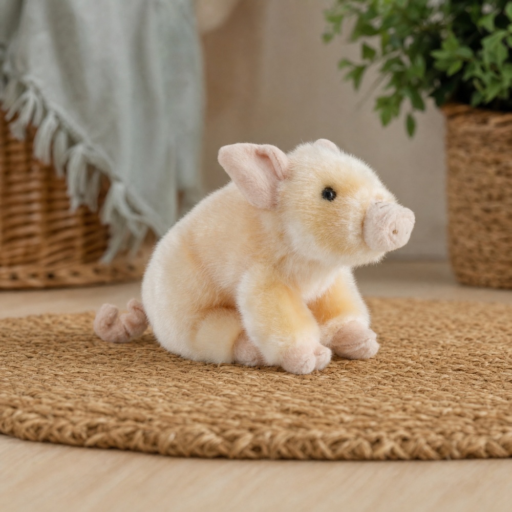 Living Nature soft toy - Pig, 12 cm - Image 5