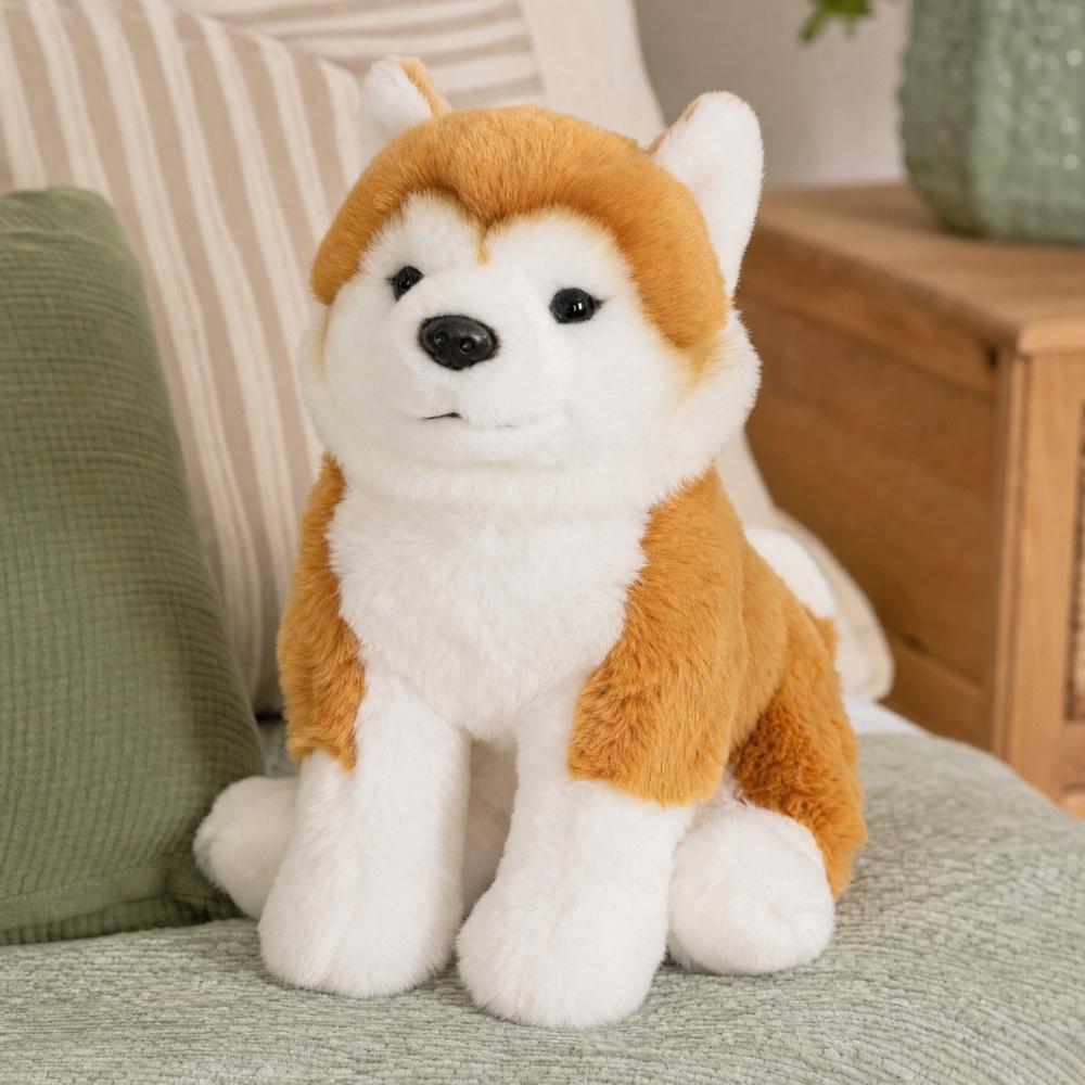 Living Nature peluche - Shiba Inu, 25 cm