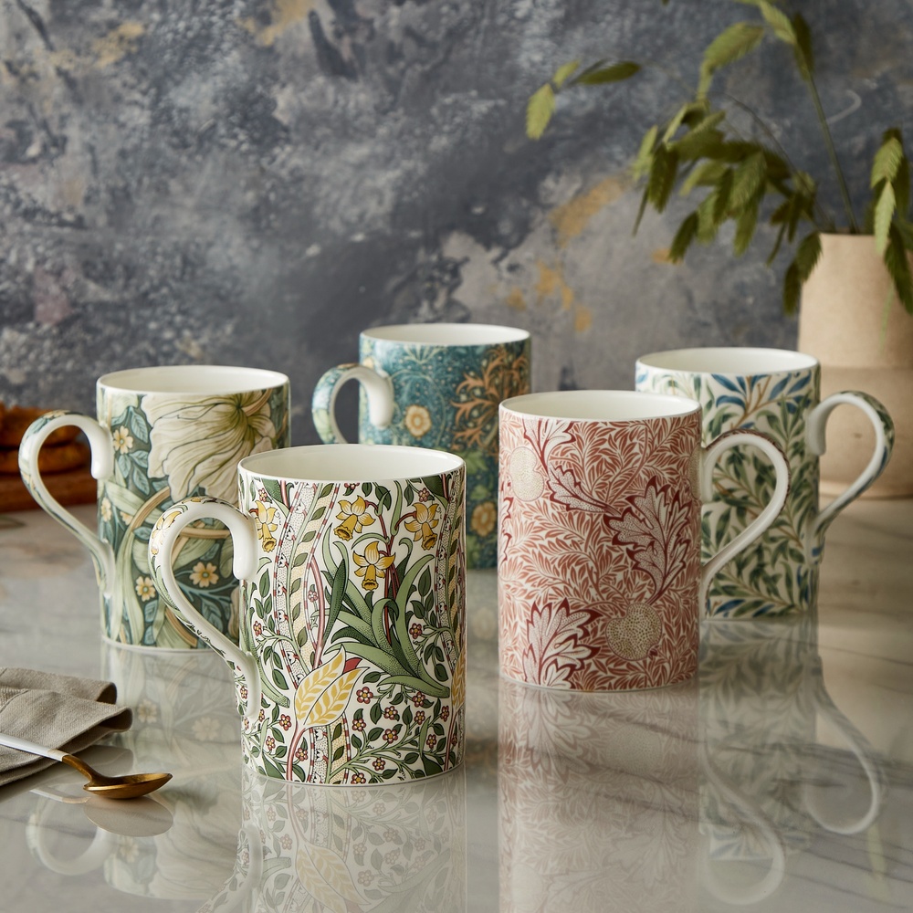 William Morris mugg - Påskliljor och lagerblad, 34 cl - Bild 4