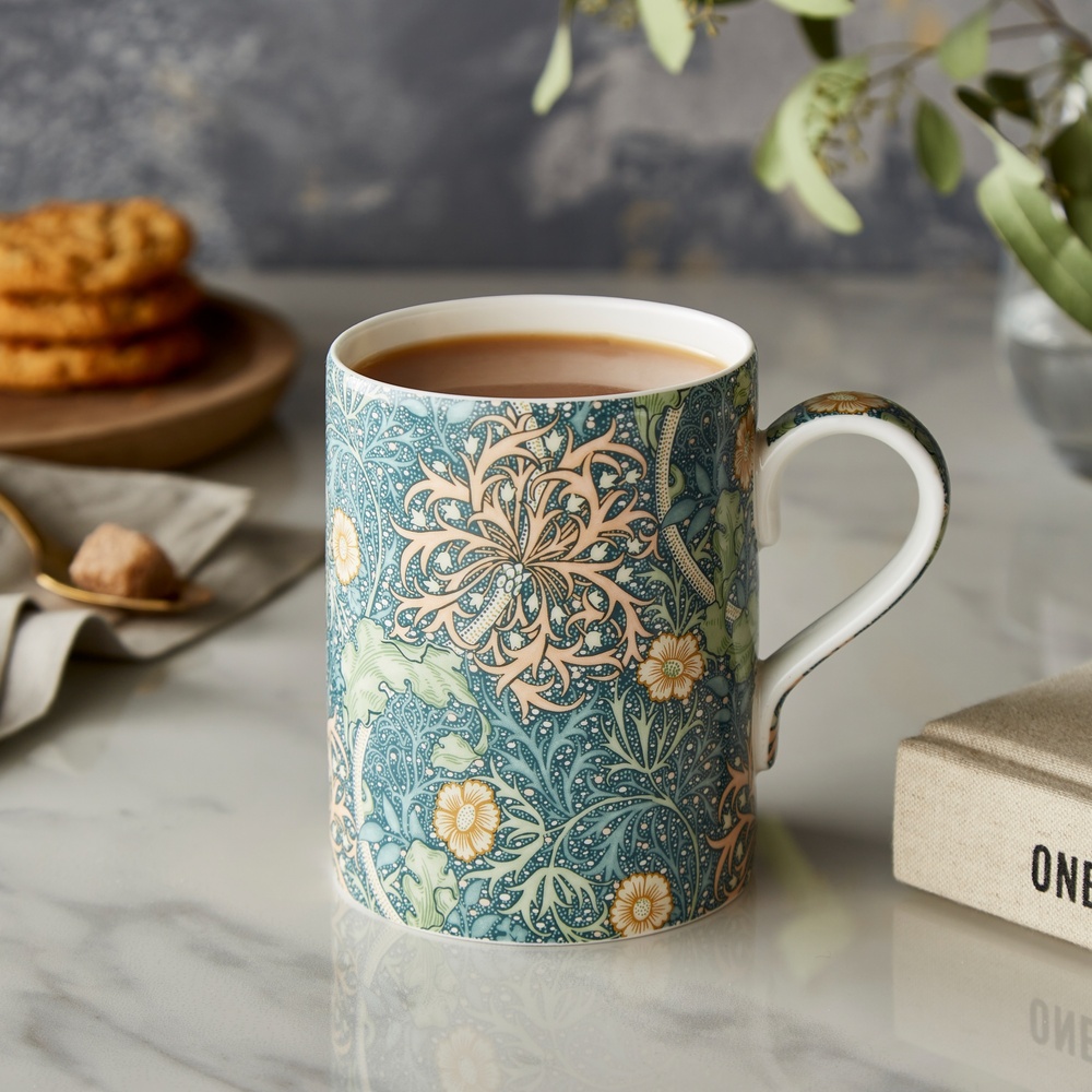 William Morris mug - Seaweed, 34 cl - Image 2
