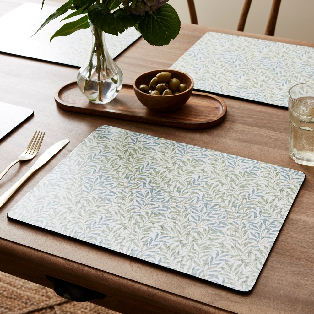 William Morris Tischsets, 4 Stück - Weidenzweige - Bild 2