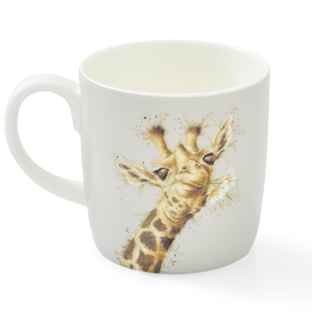 Wrendale Becher - Giraffe und Blumen, 40 cl - Bild 3