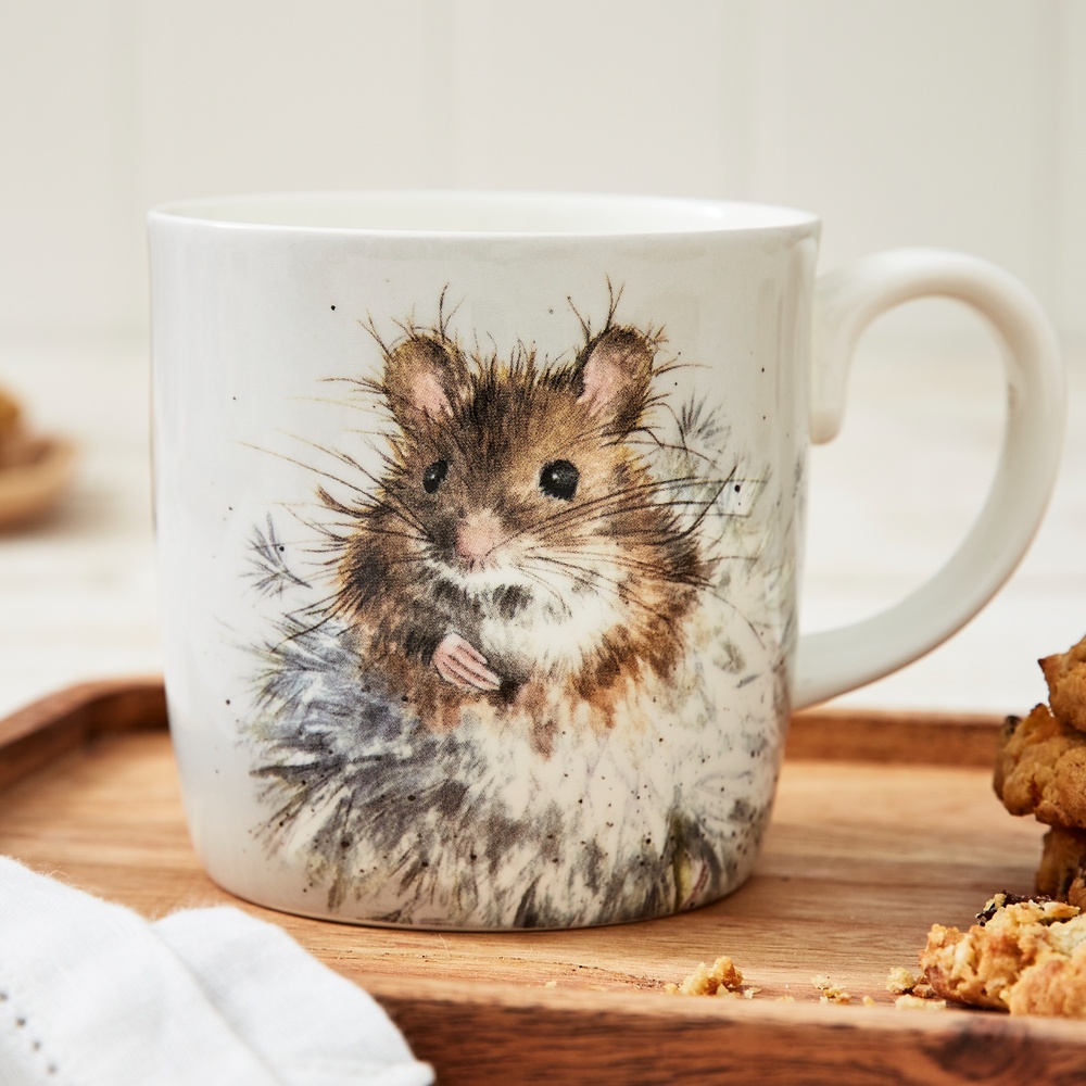 Wrendale mug - Dandelion with mouse, 40 cl