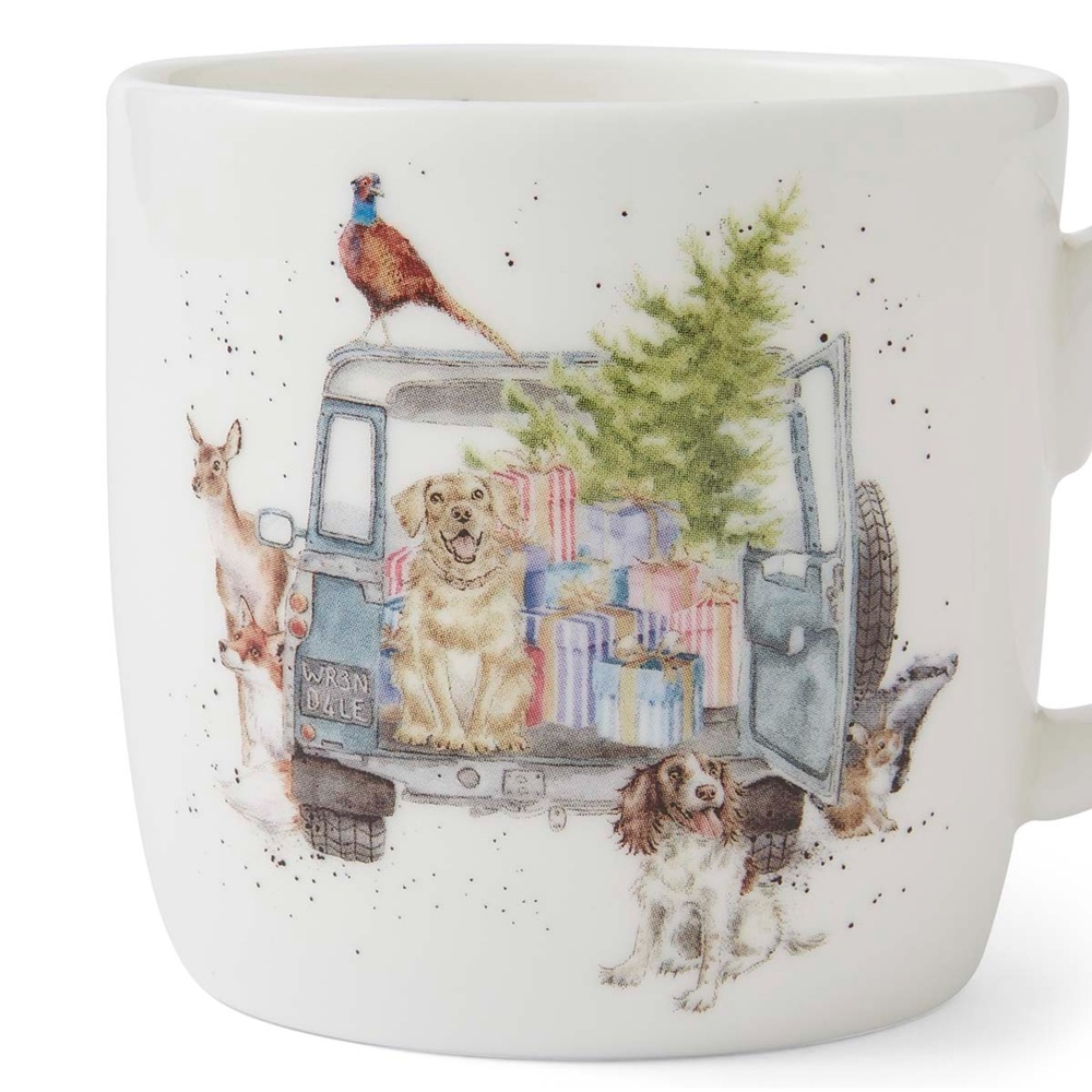 Wrendale Becher - Weihnachten zu Hause - Bild 3