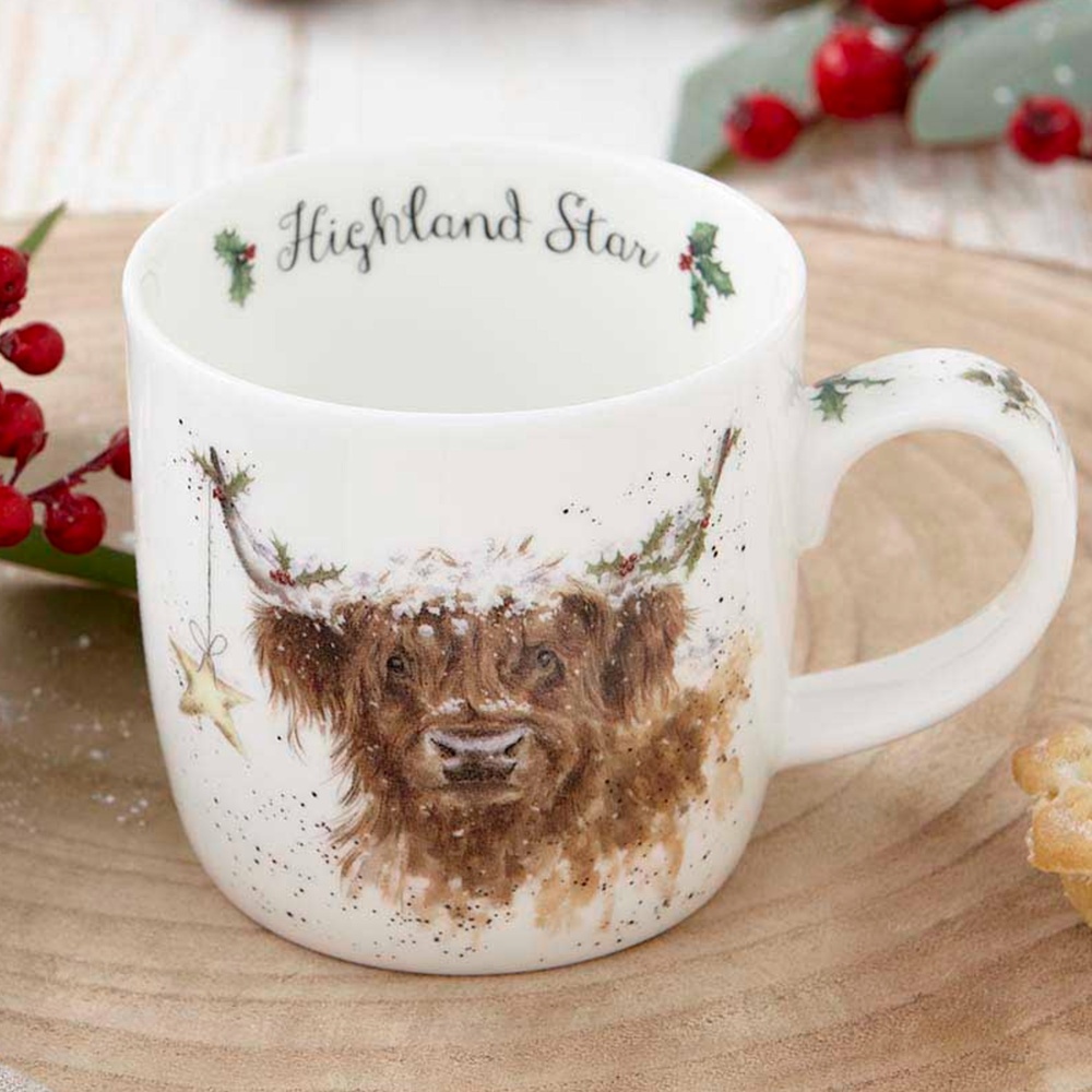 Wrendale mug - Highland Star