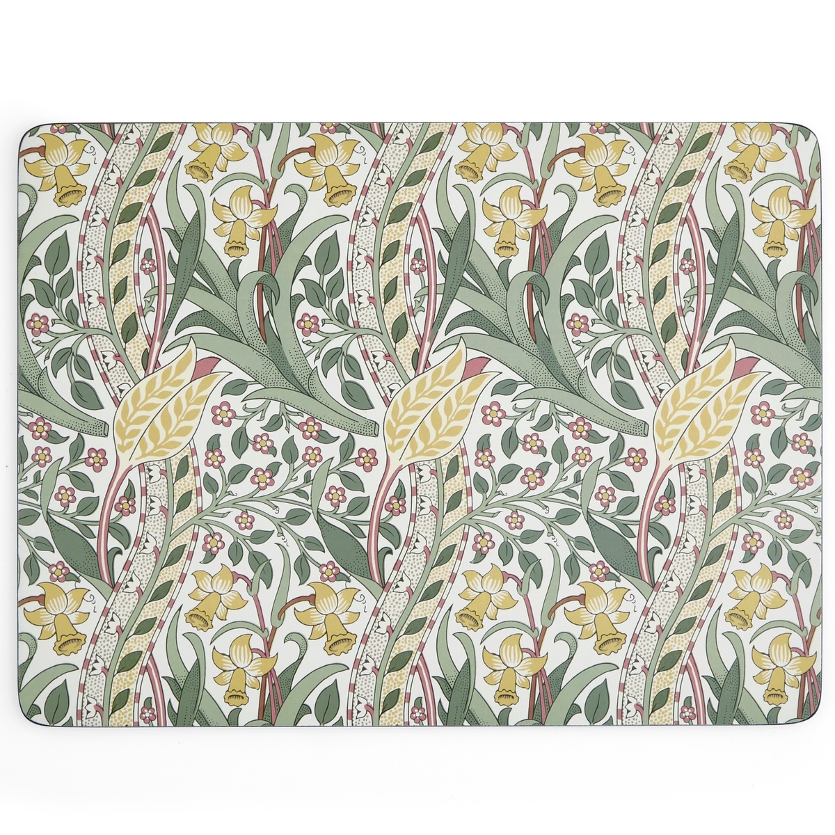 William Morris dækkeservietter, 4 stk. - Påskeliljer