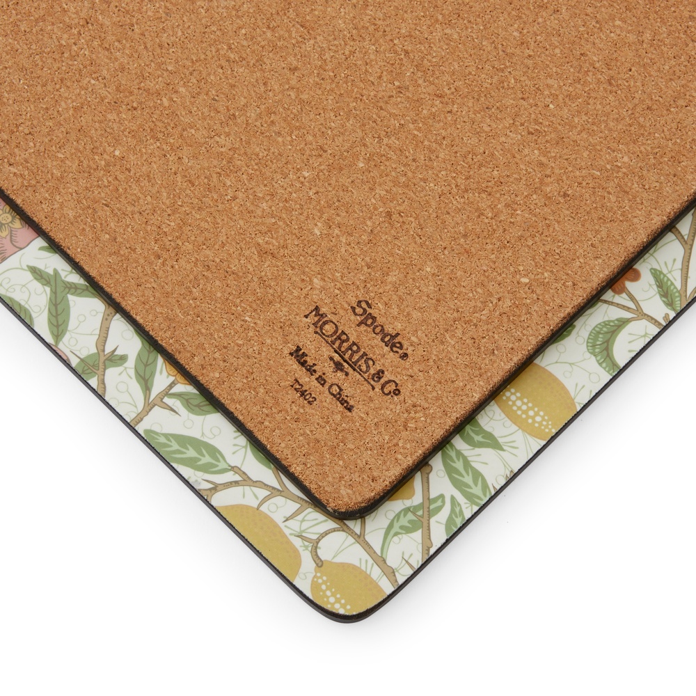 William Morris placemats, 4 pcs. - Fruits - Image 2