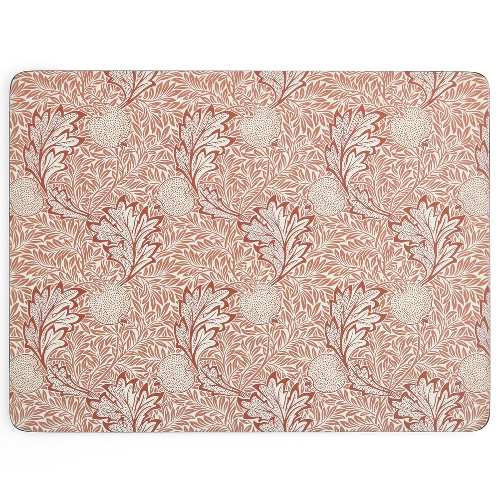 William Morris placemats, set of 4 - Apples