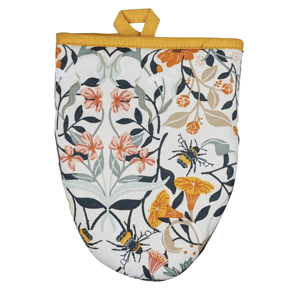 Ulster Weavers ovenwanten, 2 stuks - Bijen en bloemen - Afbeelding 3