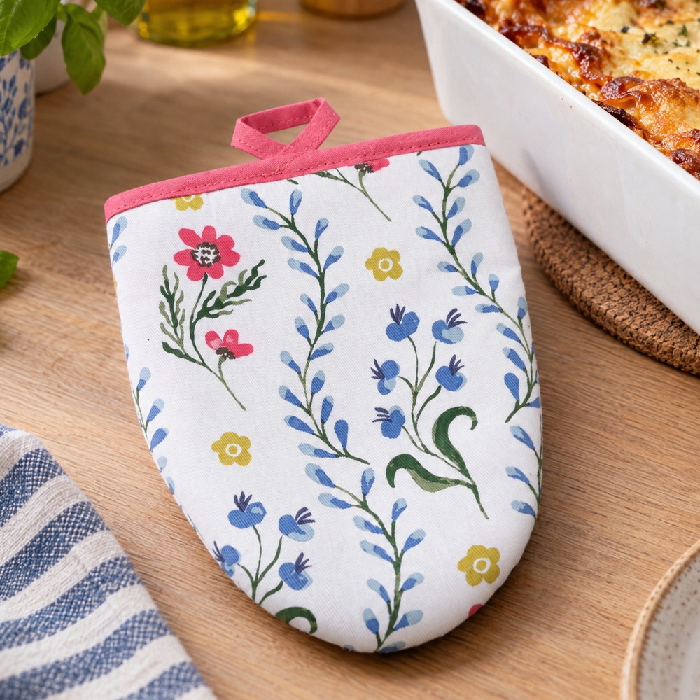 Ulster Weavers ovenwanten, 2 stuks - Boheemse bloemen
