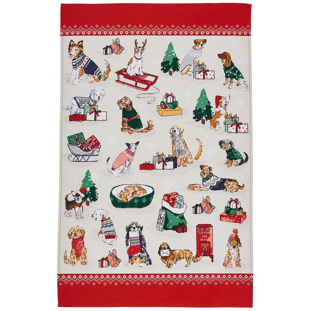 Ulster Weavers viskestykke - Muntre hunde