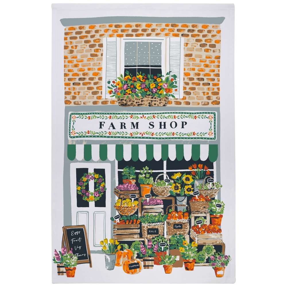 Ulster Weavers Tea Towel - Farm Shop
