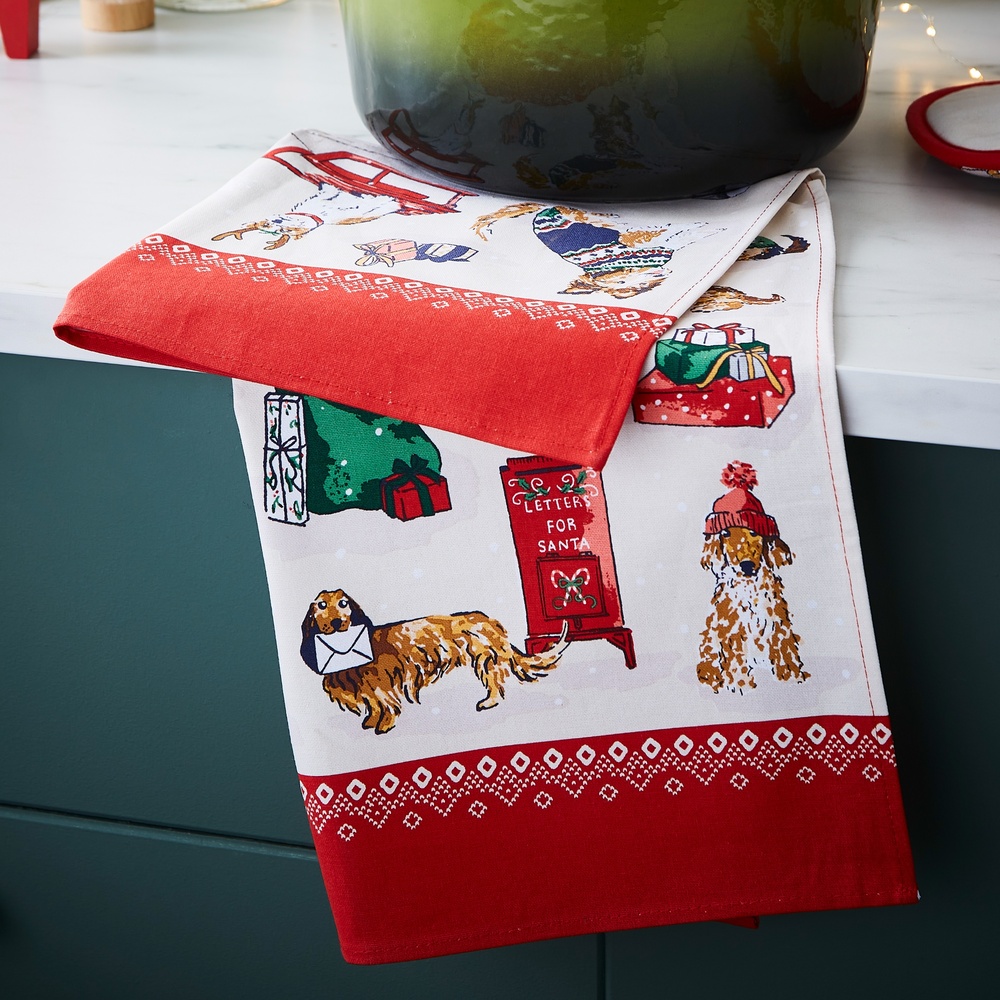 Ulster Weavers viskestykke - Muntre hunde - Billede 2