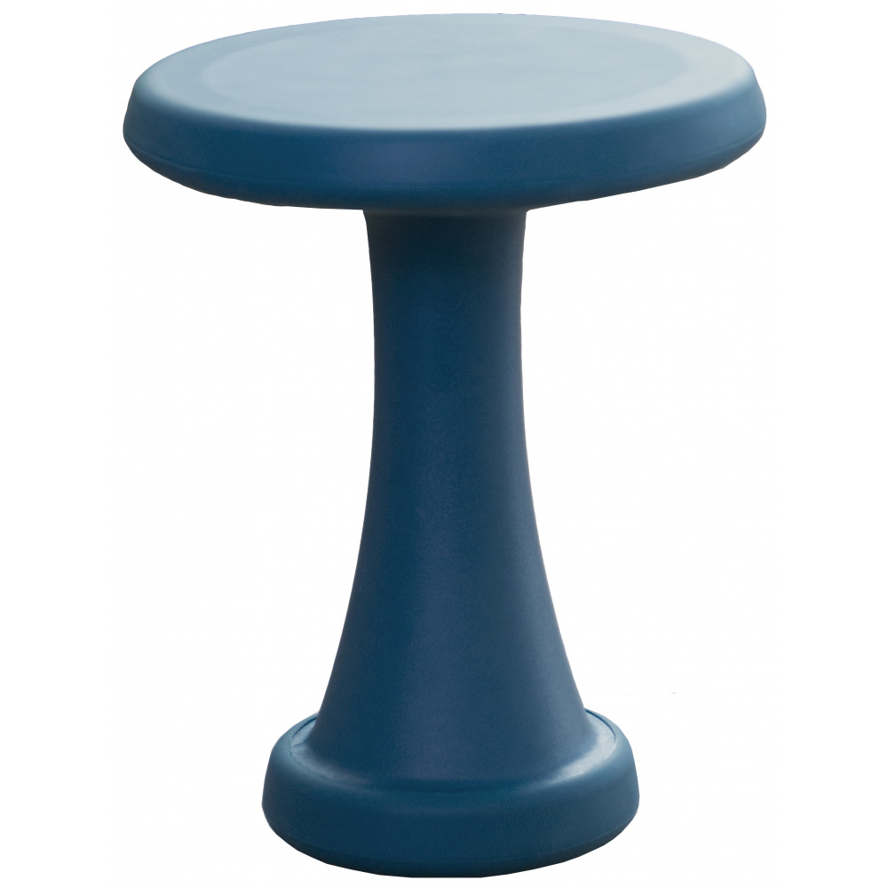 Tabouret OneLeg, 32 cm - bleu pétrole