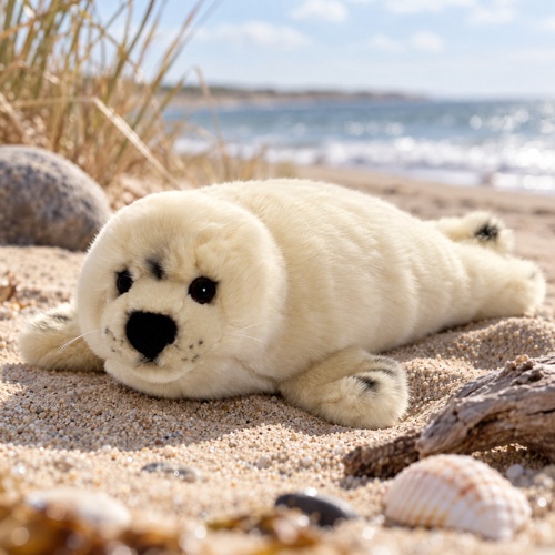 Living Nature Plush Toy - Seal