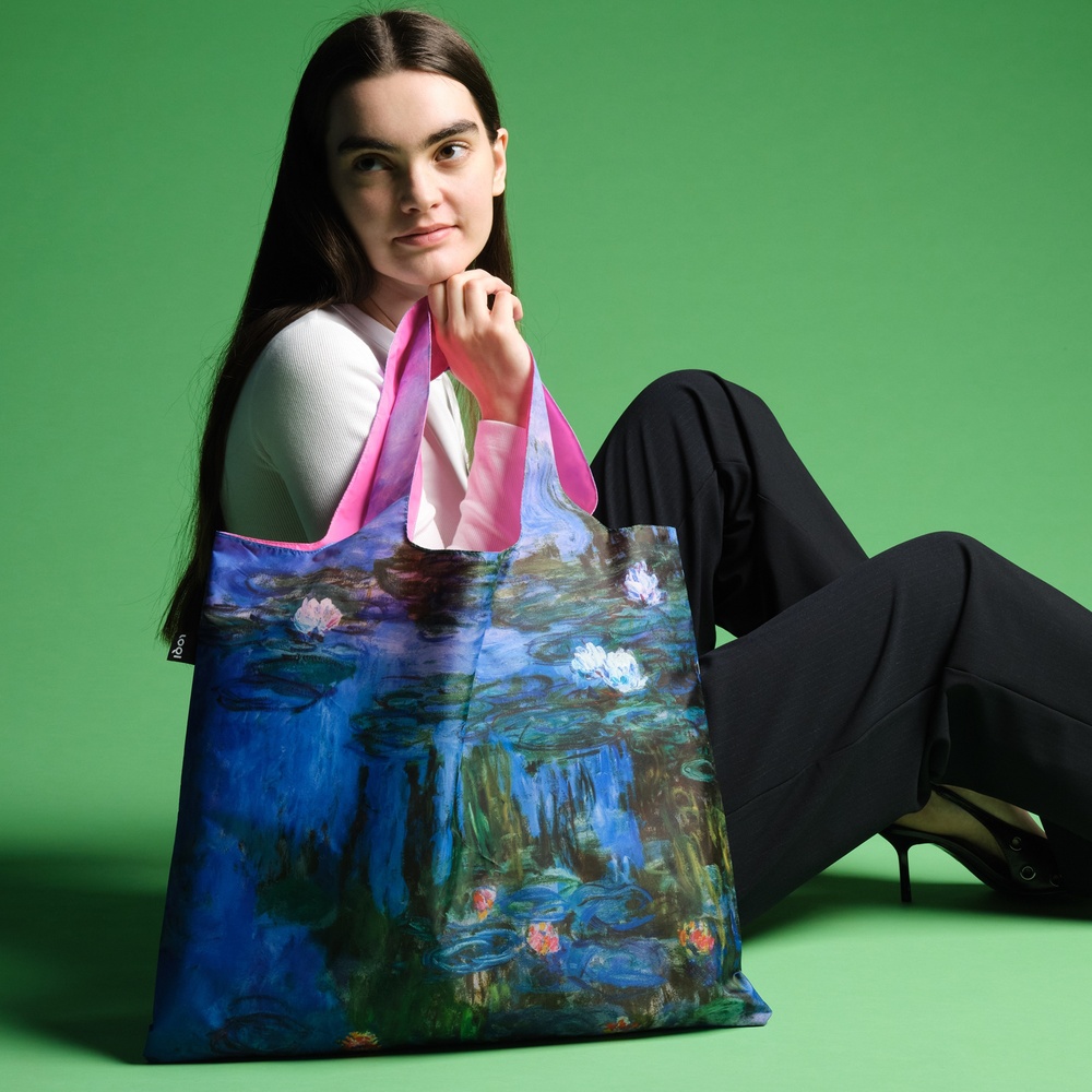 Loqi-Einkaufstasche – Claude Monet, Seerosen - Bild 2