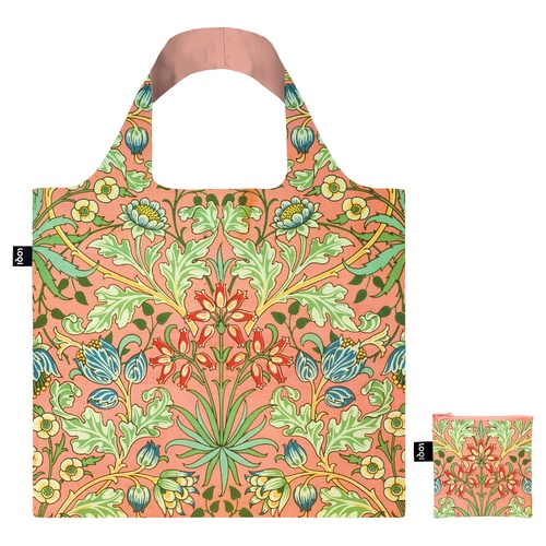 Loqi Einkaufstasche - William Morris, Hyazinthe
