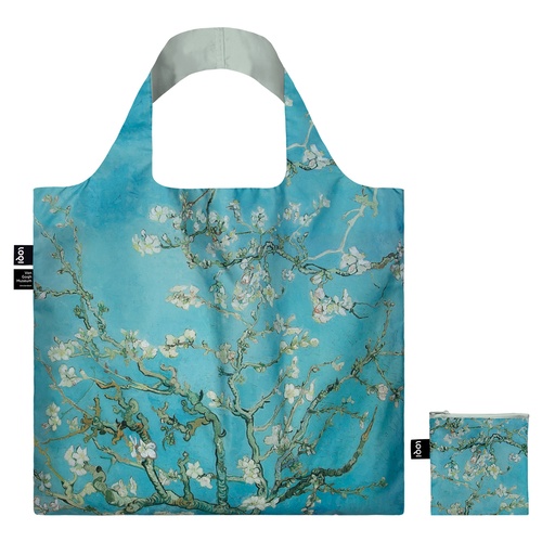 Loqi indkøbspose - Van Gogh, Mandelblomster