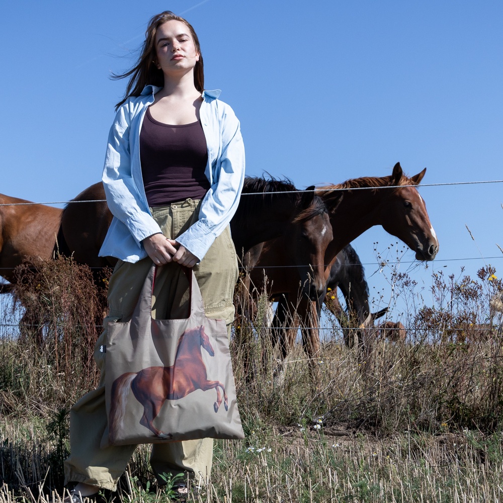 Loqi Shopping Bag - George Stubbs, The Racehorse - Image 2