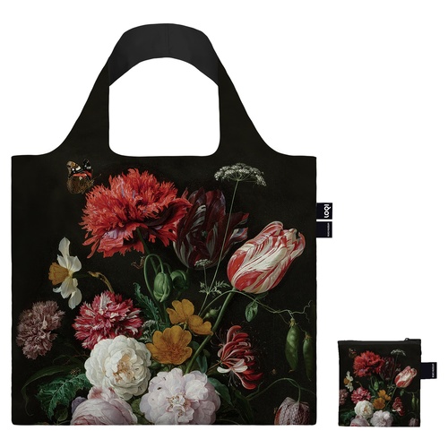 Loqi indkøbspose - Jan Davidsz, Blomster
