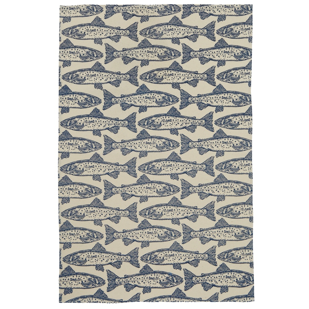 Ulster Weavers Tea Towel - Salmon