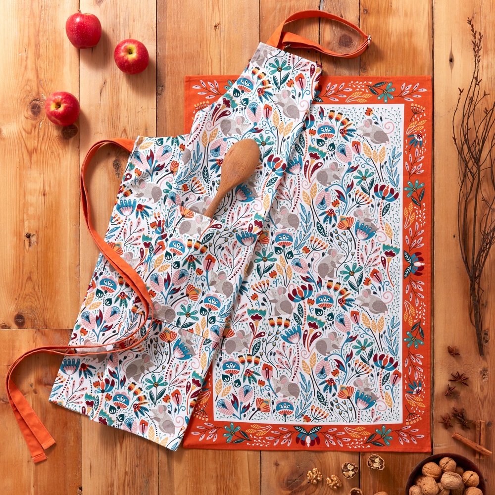 Ulster Weavers Tea Towel - Field Mouse - Image 2