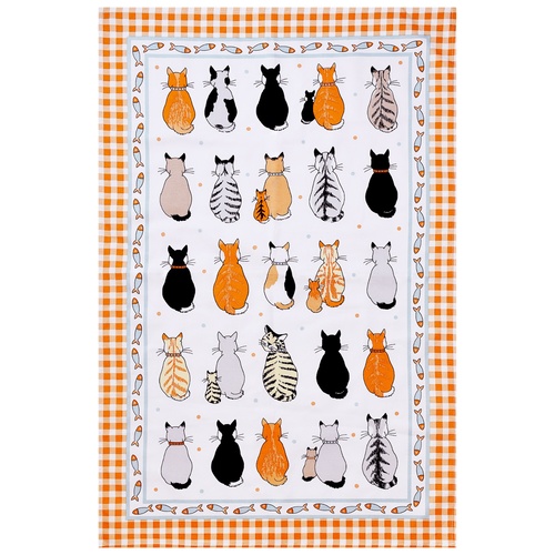 Ulster Weavers tea towel - Cats