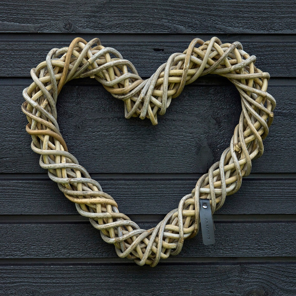 A2 Living dekorationshjerte i rattan