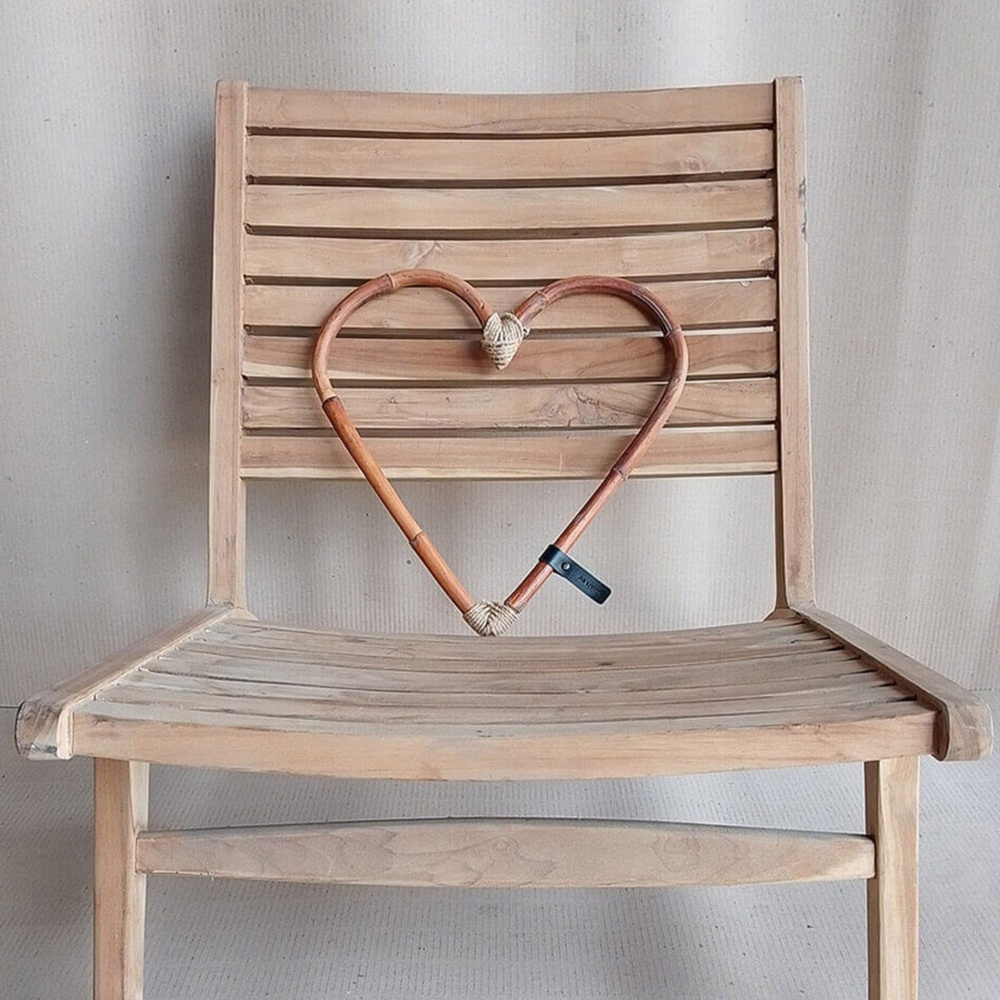 A2 Living rattan decorative heart - Image 4