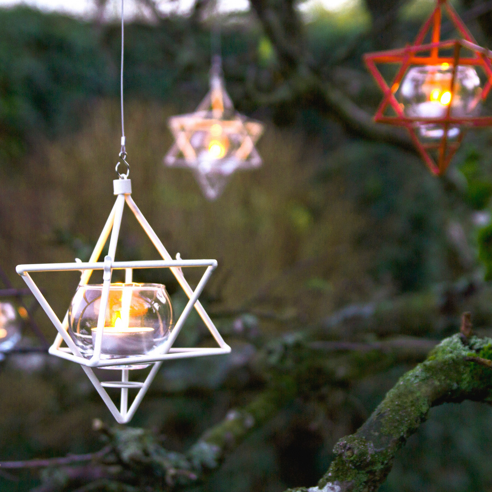 Wildlife Garden tealight glass for star - Image 3