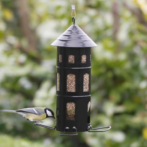Wildlife Garden mangeoire pour graines - noir
