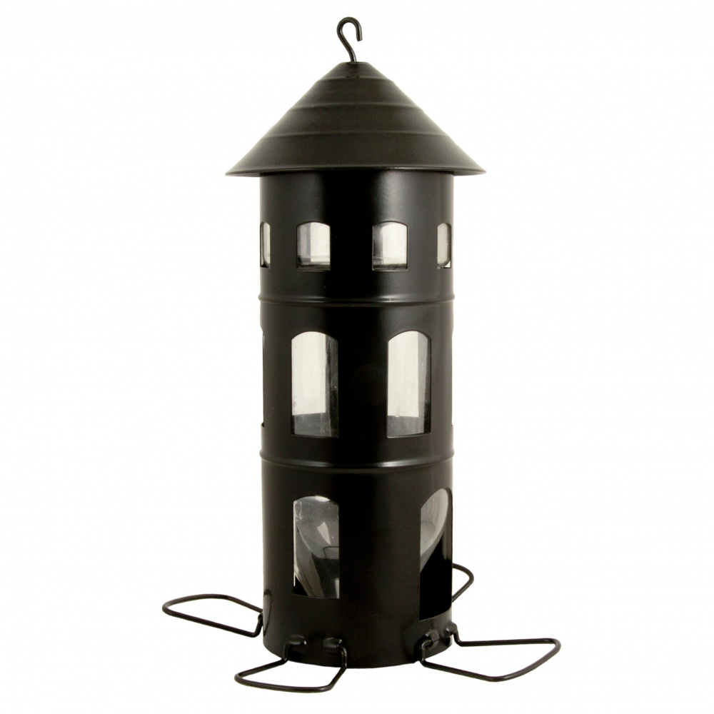 Wildlife Garden voederautomaat voor zaden - zwart - Afbeelding 3