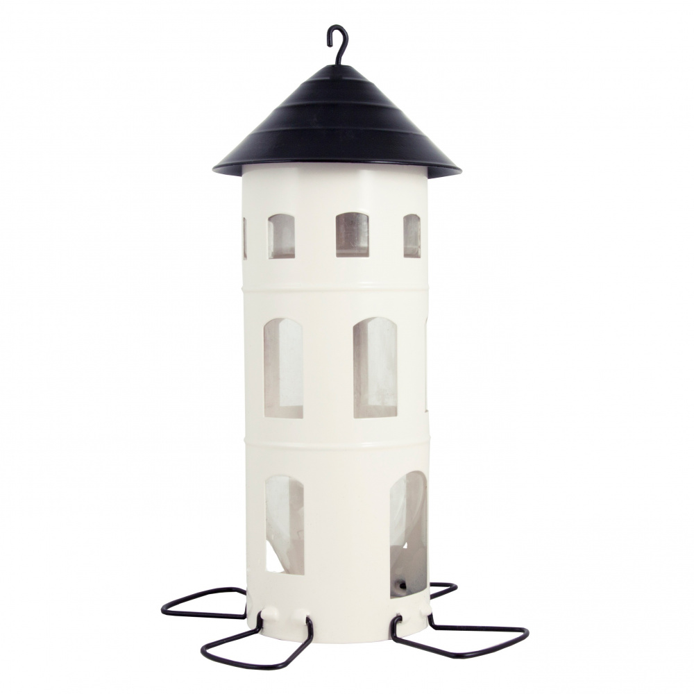 Wildlife Garden seed feeder - white - Image 3