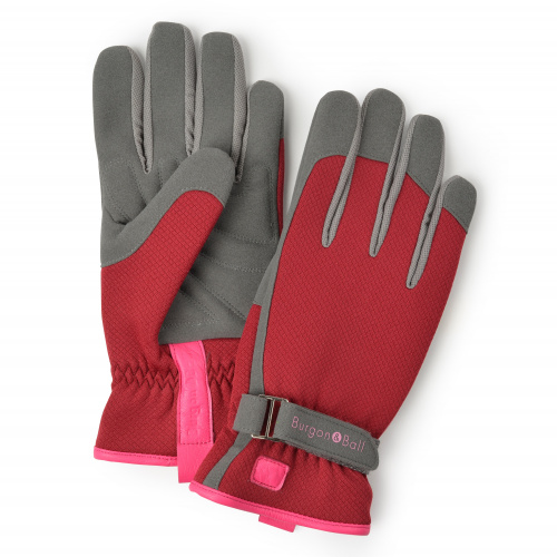 Burgon & Ball tuinhandschoenen, dames - berry