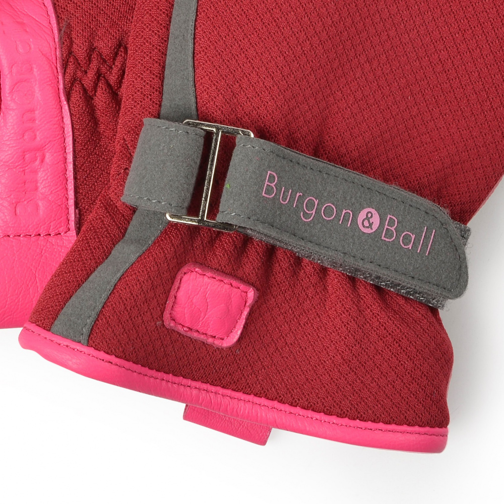 Burgon & Ball havehandsker, dame - berry - Billede 2