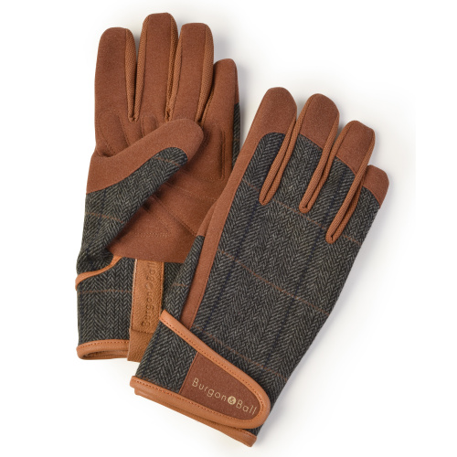 Burgon & Ball Gartenhandschuhe, Herren - Grauer Tweed